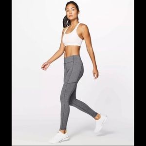 🖤NWOT Lululemon SpeedUpTight28" Heathered Black🖤